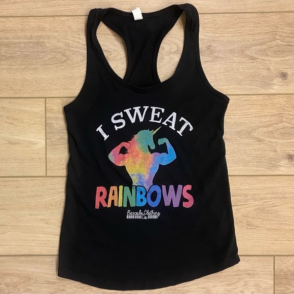 Unicorn Racerback Tank - Picture 2 of 7